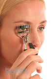 Basicare Ergonomic Eyelash Curler With Black Plastic Handles