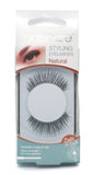 Stying Eyelashes With Latex Glue, Nature Hair