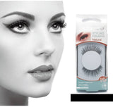 Stying Eyelashes With Latex Glue, Nature Hair
