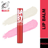 Maybelline New York Baby Lips Color Changing Lip Balm, Peach Bloom