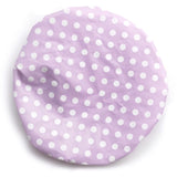 Basicare Purple Shower Cap With White Dots