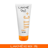 Lakme 9To5 Vitamin C Facewash With Microcrystalline Beads For Refreshed & Glowing Skin 100 g