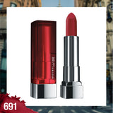 Maybelline New York Color Sensational Creamy Matte Lipstick, 691 Rich Ruby, 3.9g