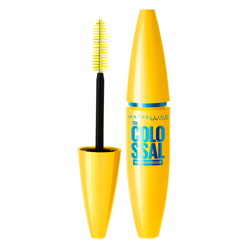 Maybelline New York Volume Express Colossal Mascara, Waterproof, Black, 10g
