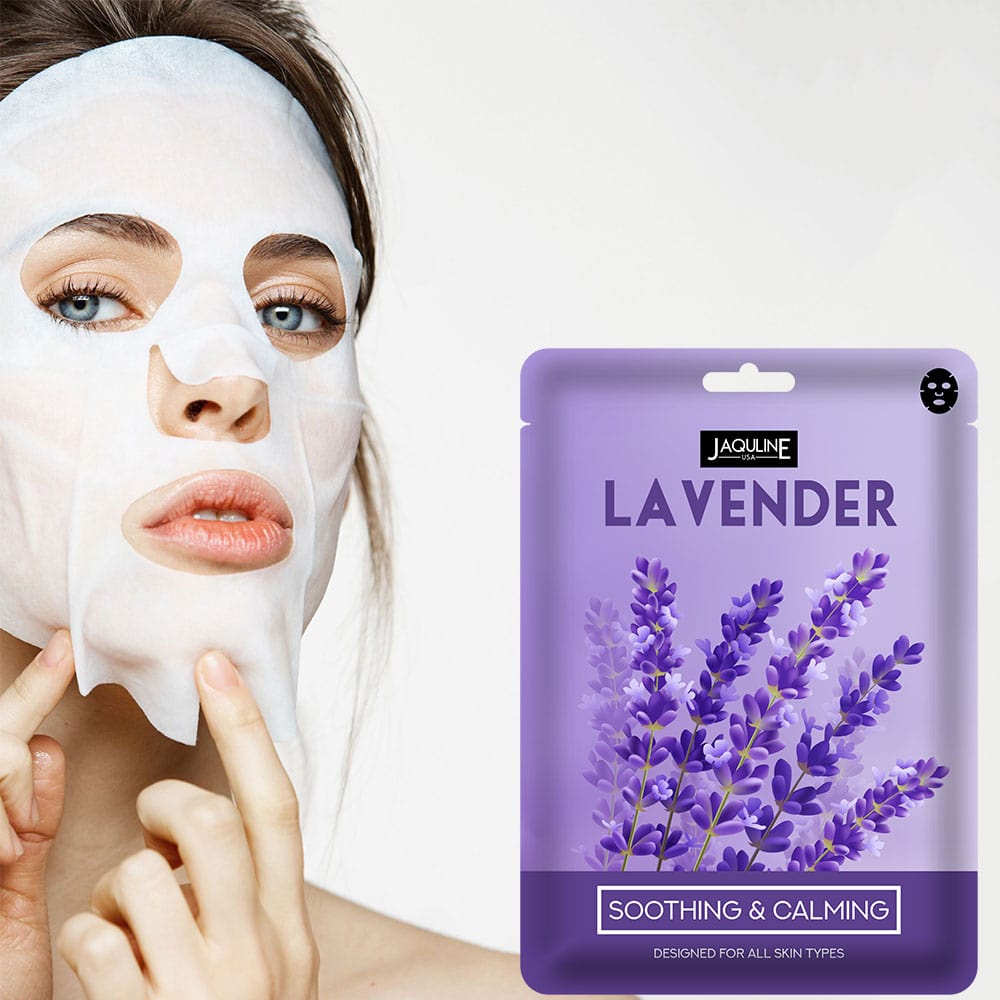Jaquline USA Lavender Sheet Mask
