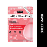 Jaquline USA AHA+BHA+PHA Sheet Mask