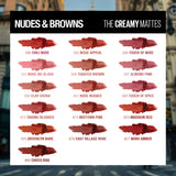 Maybelline New York Color Sensational Creamy Matte Lipstick, 657 Nude Nuance, 3.9g