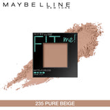 Maybelline New York Fit Me Matte + Poreless Powder, 235 Pure Beige