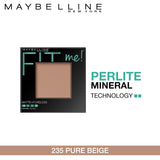 Maybelline New York Fit Me Matte + Poreless Powder, 235 Pure Beige