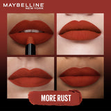 Maybelline New York Color Sensational Ultimattes Lipstick, 899 More Rust, 1.7 g