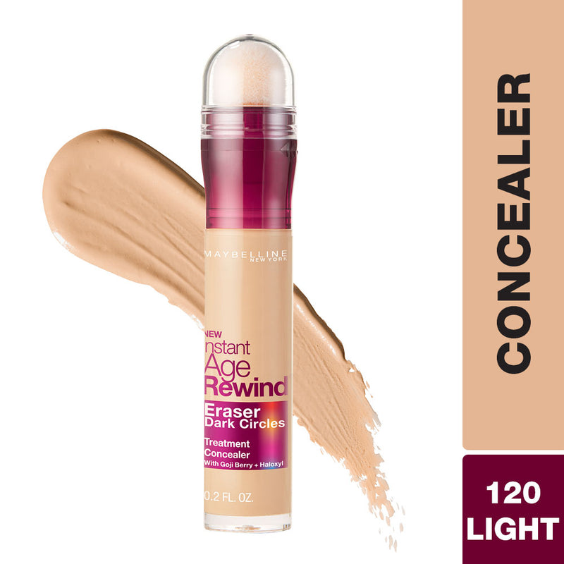 Maybelline New York Instant Age Rewind Concealer, Light, 6g