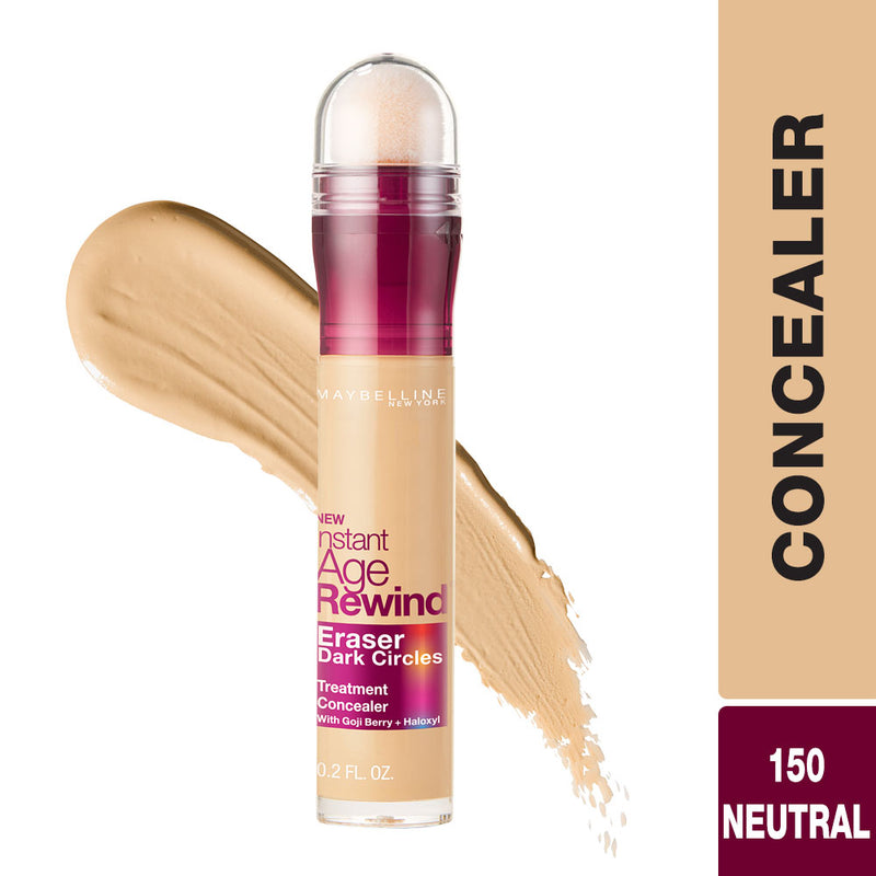 Maybelline New York Instant Age Rewind Concealer, Neutral, 6g
