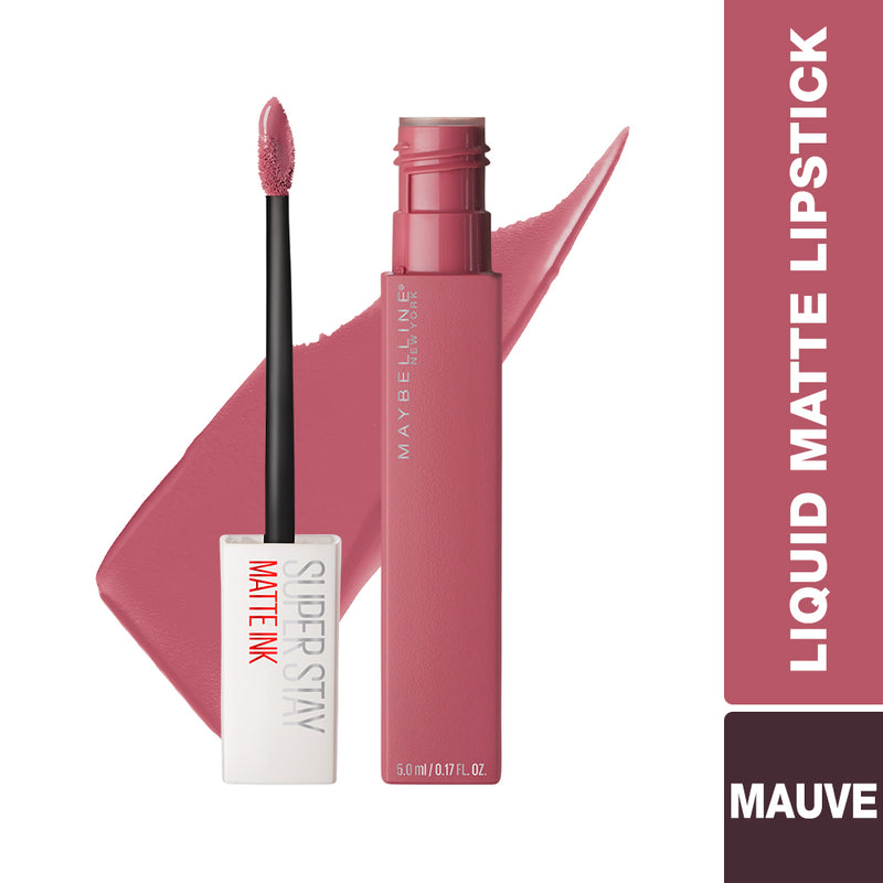 Maybelline New York Super Stay Matte Ink Liquid Lipstick, 15 Lover, 5g
