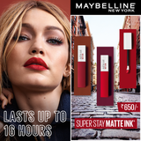 Maybelline New York Super Stay Matte Ink Liquid Lipstick, 15 Lover, 5g