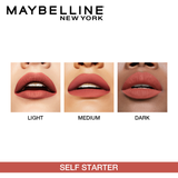 Maybelline New York Super Stay Matte Ink Liquid Lipstick, 130 Self Starter, 5g
