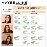 Maybelline New York Fit Me Matte+Poreless Liquid Foundation Tube, 220 Natural Beige, 18ml