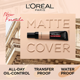 L’Oréal Paris Infallible 24H Matte Cover Liquid Foundation, 240 Natural Honey, 35 ml