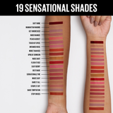 Maybelline New York Sensational Liquid Matte Lipstick, 17 Stop On Red, 7ml - Liquid Lipstick Shades Delivering Intense Matte Color Effect