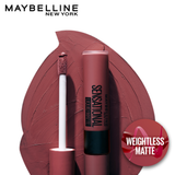 Maybelline New York Sensational Liquid Matte Lipstick, 21 Nude Nuance, 7ml - Liquid Lipstick Shades Delivering Intense Matte Color Effect