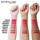Maybelline New York Color Sensational Ultimattes Lipstick, 199 More Ruby, 1.7g