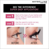Maybelline New York Hypercurl Mascara Washable, Black, 9.2g