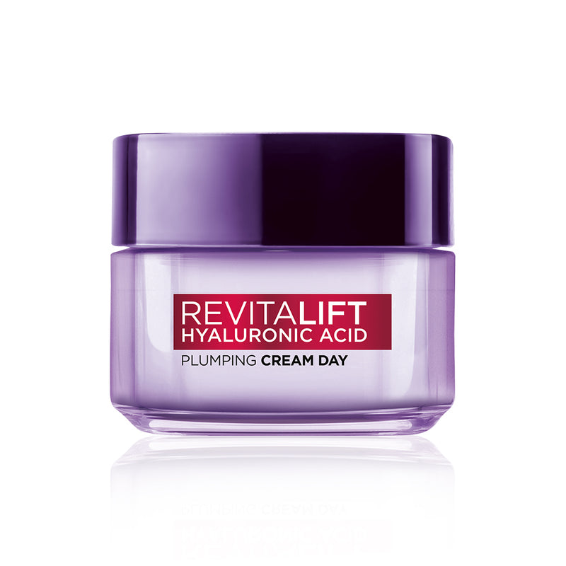 L'Oreal Paris Revitalift Hyaluronic Acid Plumping Day Cream for Women, 50 ml | Face Cream for Hydrated and Radiant Skin