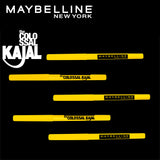 Maybelline New York Colossal Kajal, Black, 0.35g