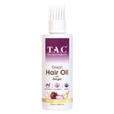 T.A.C - The Ayurveda Co. Onion Hair Oil for women and men with Ginger & Blackseed Extract For Hair Growth and Hair Fall Control - 100ml