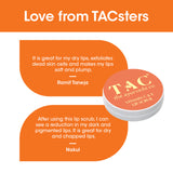 T.A.C - The Ayurveda Co. Vitamin C & E Lip Scrub | Power of Orange and Cocoa Butter | Intense Moisturization | Reduce Lip Pigmentation - 20g