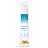 T.A.C - The Ayurveda Co. 10% Nalpamaradi Glow Cream with SPF 20  | Ayurvedic Skin Brightening and Detan formula | Non-Sticky Moisturization - 50g