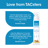 T.A.C - The Ayurveda Co. 10% Nalpamaradi Glow Cream with SPF 20  | Ayurvedic Skin Brightening and Detan formula | Non-Sticky Moisturization - 50g