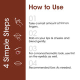T.A.C - The Ayurveda Co. Mocha Brown Lip, Cheek & Eye Tint 5 gm
