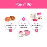 T.A.C - The Ayurveda Co. Hot Pink Pie Lip & Cheek Tint 5gm