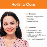 T.A.C - The Ayurveda Co. Satsuma Orange Lip, Cheek & Eye Tint 5gm