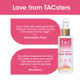 T.A.C - The Ayurveda Co. Pure Indian Rose Water  For Toning & Hydration - 100ml