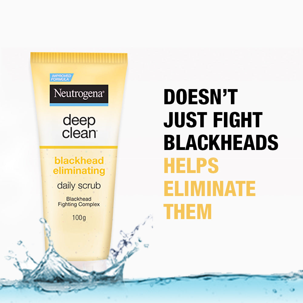 Neutrogena Deep Clean Black Head Scrub 100g
