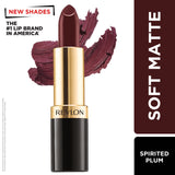 Super Lustrous Lipstick- Bold Matte Spirited Plum