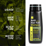 Ustraa Anti Hair Fall Shampoo with Apple Cider Vinegar - 250 ml