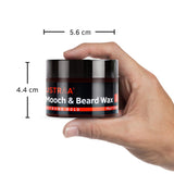 Ustraa Beard & Mooch Wax - Strong Hold - 50g