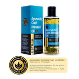 Ustraa Ayurvedic Cold Pressed Oil-Moringa & Curry Leaves - 200ml