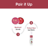 T.A.C - The Ayurveda Co. Tinted Lip Balm for Dark and Dry Lips with Cherry, Rosehip and SPF 20, 5gm