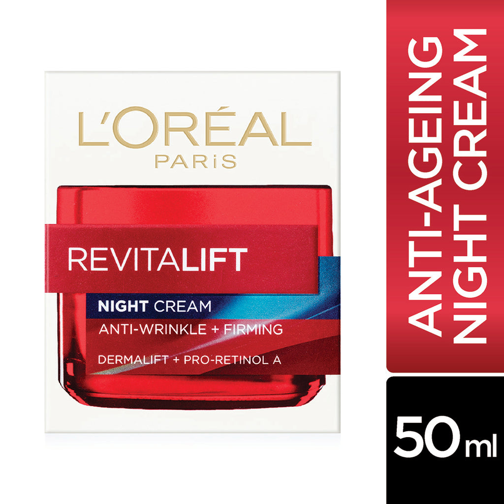 L'Oreal Paris Revitalift Moisturizing Night Cream, 50ml