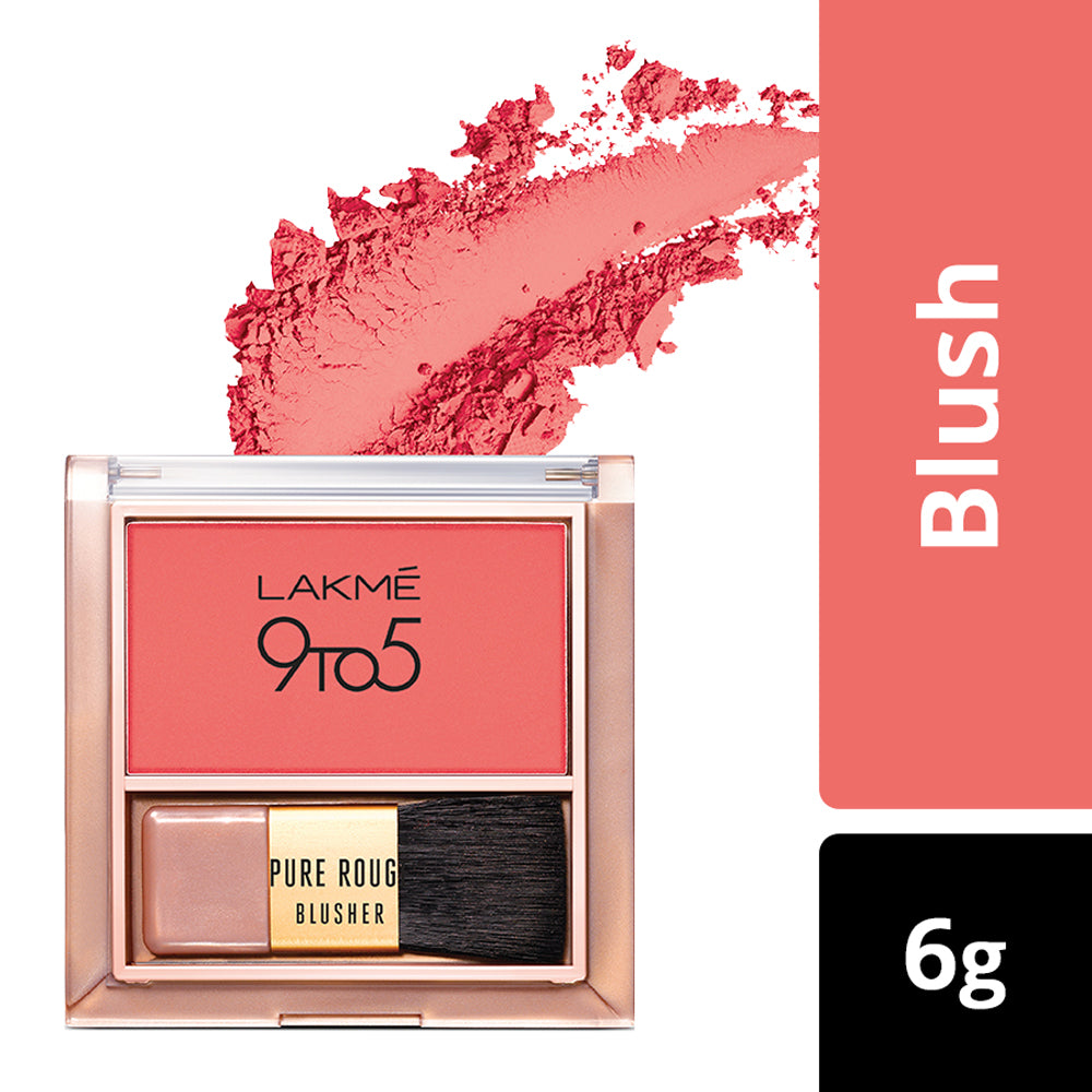 9 To 5 Pure Rouge Blusher, Coral Punch, 6 g