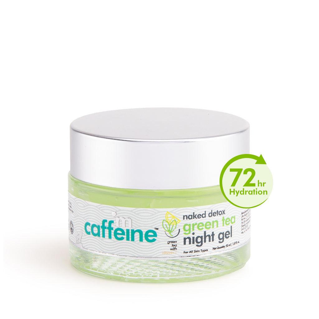 MCaffeine Naked Detox Hydrating Green Tea Night Gel (50 ml)