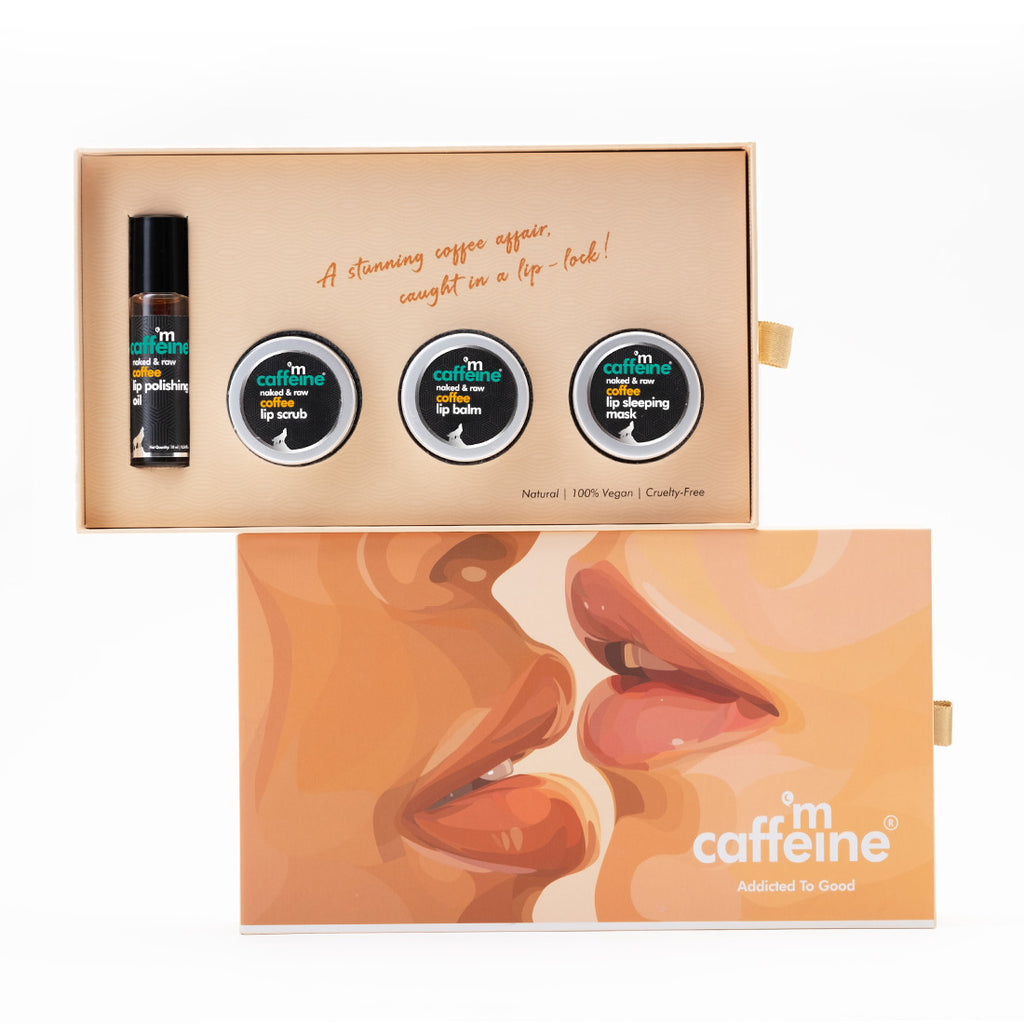 MCaffeine Coffee Addiction Lip Gift Kit - A Stunning Coffee Affair