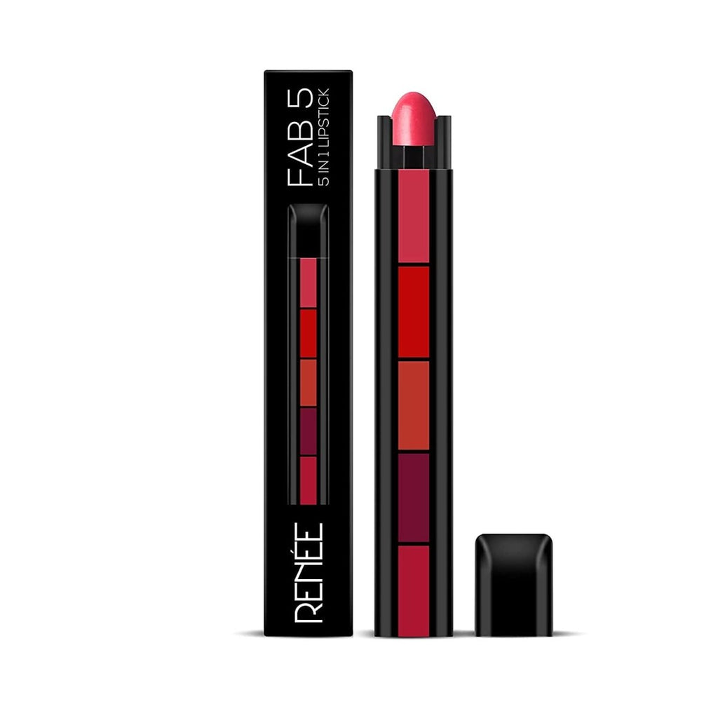 RENEE Fab 5 5-In-1 Lipstick, 7.5g