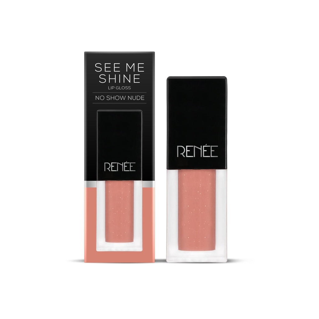 RENEE See Me Shine Lip Gloss - No Show Nude, 2.5ml