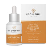 Be Soulfull Vitamin C Brightening Serum for Natural Glow | Brightens Skin & Boosts Collagen | 30ml