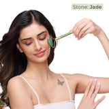 Be Soulfull Jade Face Massage Roller | For Firm & Glowing Skin | Men & Women | 1 Unit