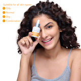 Be Soulfull Vitamin C Brightening Serum for Natural Glow | Brightens Skin & Boosts Collagen | 30ml